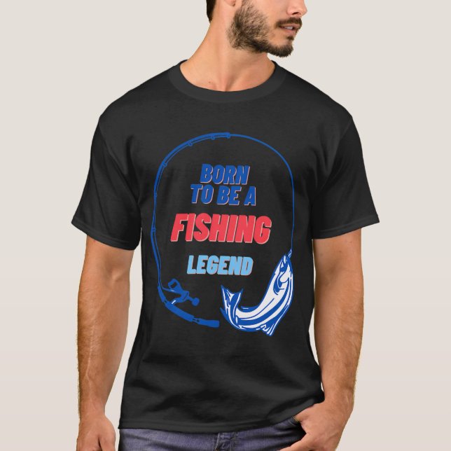 Camiseta Peixe na cor de lucioperca (Frente)