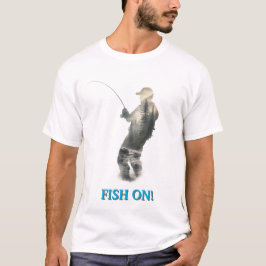Camiseta "Peixe na Linha!"