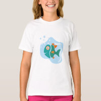Peixe Na moda engraçado