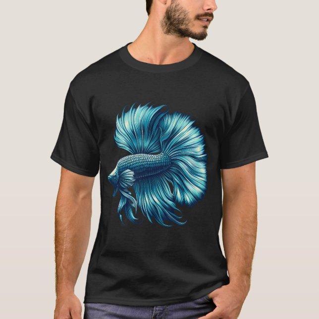 Camiseta Peixe na Sacola (Frente)