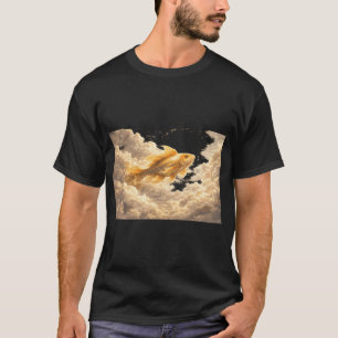 Camiseta Peixe nada pelas nuvens