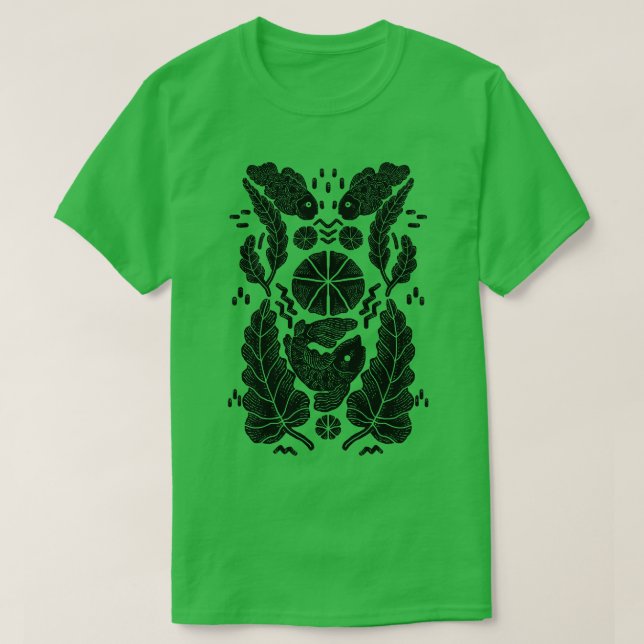 Camiseta Peixe natural (Frente do Design)