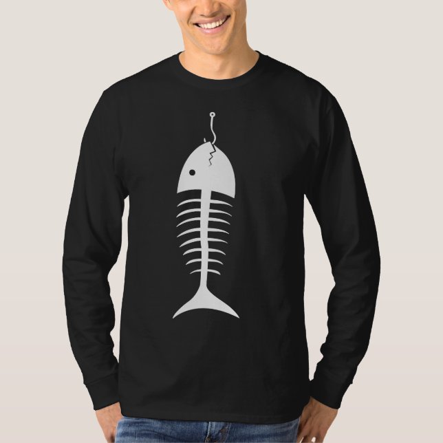Camiseta Peixe No Gancho (Frente)