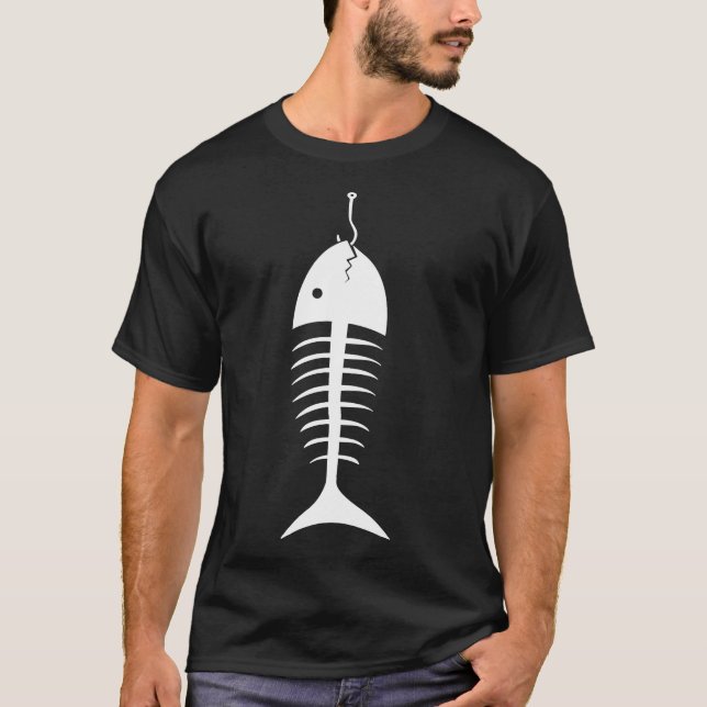 Camiseta Peixe No Gancho (Frente)