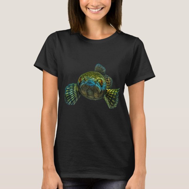 CAMISETA PEIXE NO GANCHO / PESCA (Frente)