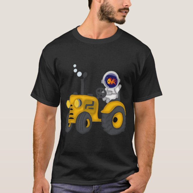 Camiseta Peixe o Astronauta Agrícola (Frente)