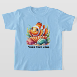 Camiseta Peixe-oceano bonito personalizável