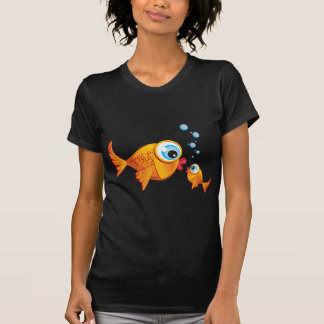 Camiseta PEIXE - Oliva e picada: