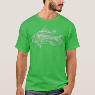 Camiseta Peixe Osso Skelado Peixe Osso