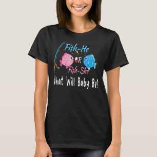 Camiseta Peixe Ou Peixe - Anunciante De Gravidez