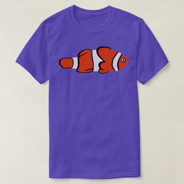 Camiseta Peixe-palhaço (Frente do Design)