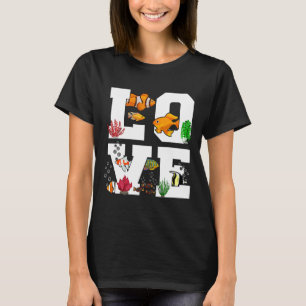 Camiseta Peixe-Palhaço Ama Tanque De Peixe
