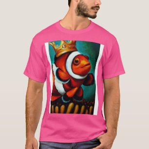 Camiseta Peixe-palhaço com uma Coroa