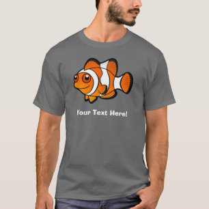 Camiseta Peixe-Palhaço Desenho Animado
