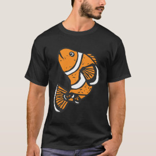Camiseta Peixe-Palhaço Divertido