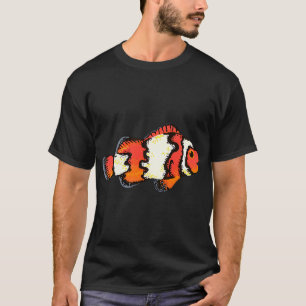 Camiseta Peixe-Palhaço Laranja