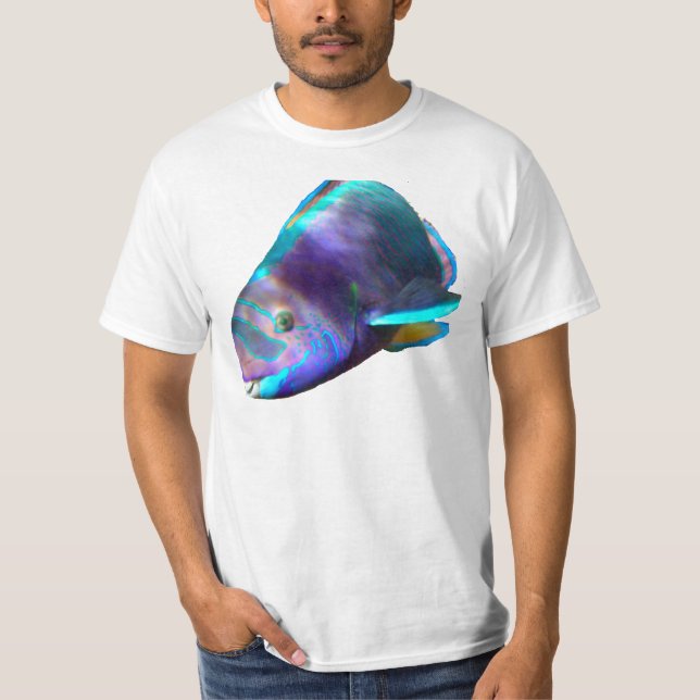 Camiseta Peixe-papagaio do Havaí - Uhu (Frente)