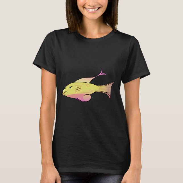 Camiseta Peixe-Papagaio Falso (Frente)