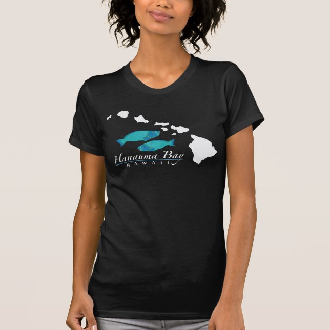 Camiseta Peixe-papagaio - Hanauma Bay Hawaii (Frente)