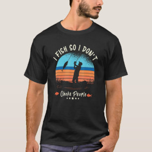 Camiseta Peixe Para Eu Não Sufocar Pessoas Frase Engraçada