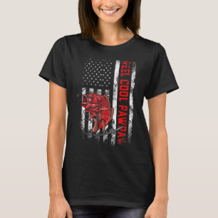 Camiseta Peixe-Pawpaw Legal do Reel Dia de os pais de Galin