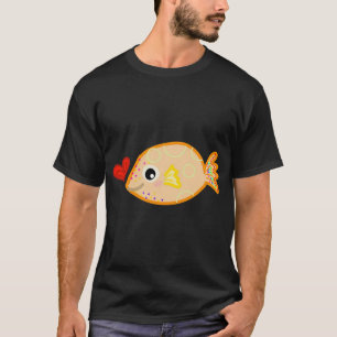 Camiseta peixe peçonha pequeno