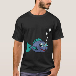 Camiseta Peixe pequeno fofo