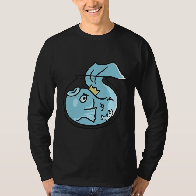 Camiseta Peixe Pequeno Grande (Frente)