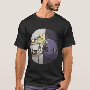 Camiseta Peixe-pescador às 3h da manhã