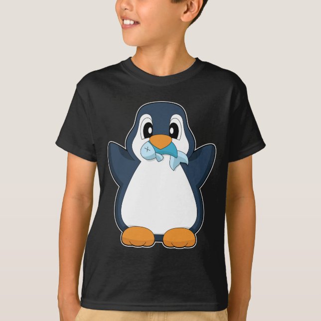 Camiseta Peixe pinguim (Frente)