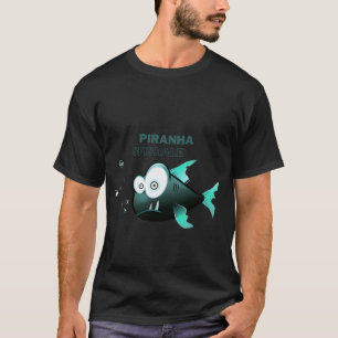 Camiseta peixe piranha