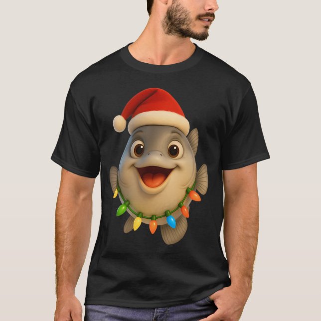 Camiseta Peixe Pompano de Natal (Frente)