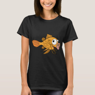 Camiseta Peixe-Porco Engraçado