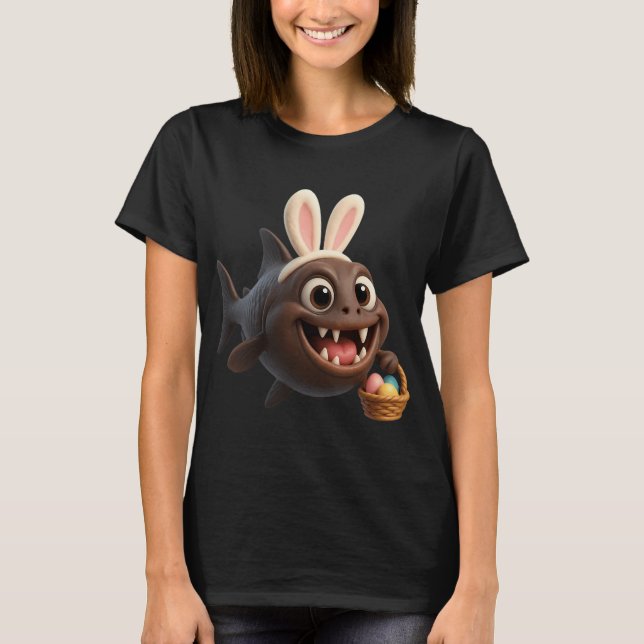 Camiseta Peixe Presa de Páscoa (Frente)