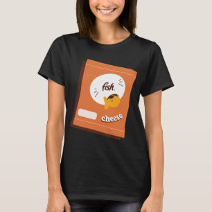 Camiseta Peixe Queijoso - um Lanche de Peixinho Dourado