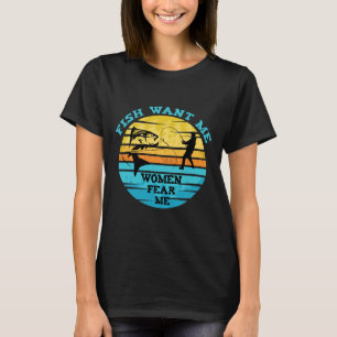 Camiseta Peixe quer que eu as mulheres me temam 218
