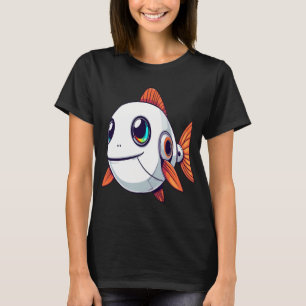 Camiseta Peixe Robô