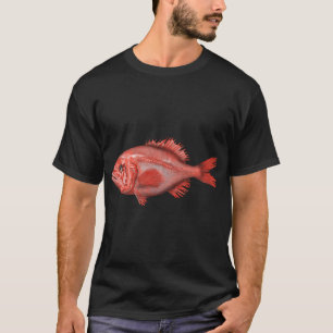 Camiseta Peixe - Roughy Laranja (Hoplostethus atlanticus)