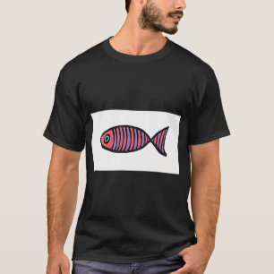 Camiseta peixe surpreso