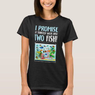 Camiseta Peixe Tanque Aquário Aquário Aquário Aquário Peixe