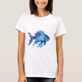 Camiseta Peixe Tão Azul