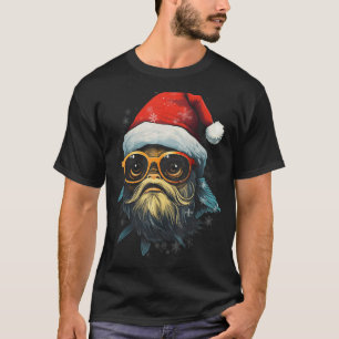 Camiseta Peixe Tetra Fantasma Preto Amante do Aquário de Na