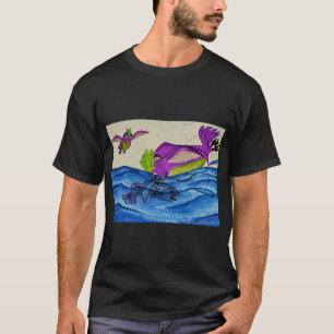 Camiseta Peixe Tetra Neon