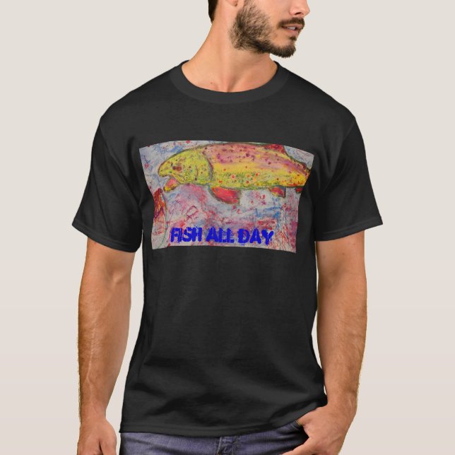 Camiseta Peixe todo o dia (Frente)