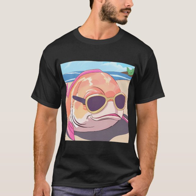 Camiseta Peixe tomando sol (Frente)