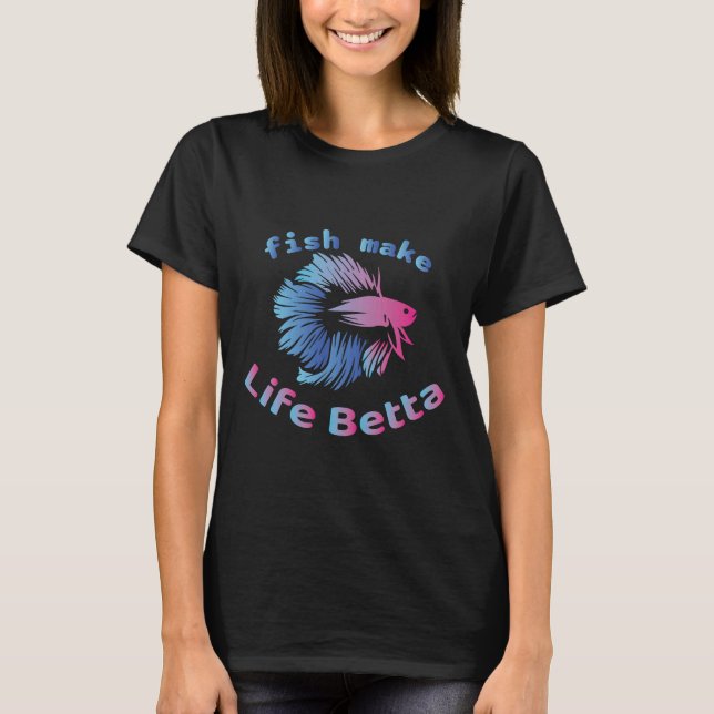 Camiseta Peixe Torna A Vida Betta 695 (Frente)