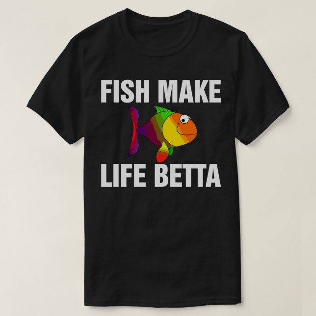 Camiseta Peixe Torna A Vida Melhor 3 (Frente do Design)