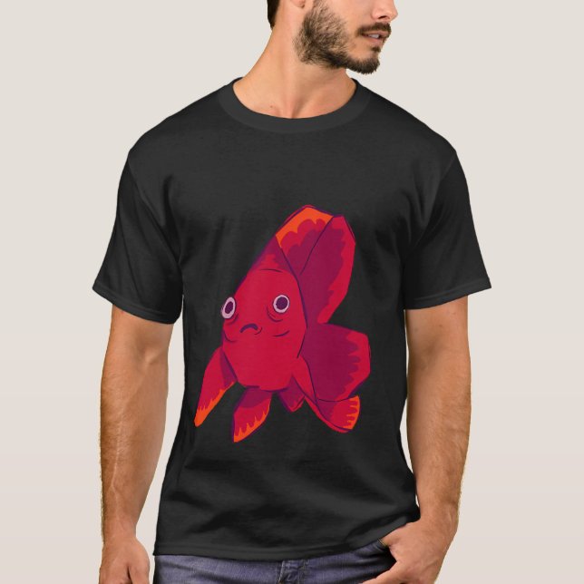 Camiseta Peixe Traumatizado (Frente)