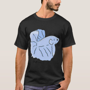 Camiseta Peixe Tropical Azulx