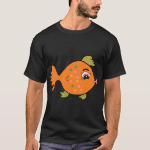 Camiseta Peixe Tropical Espalhafatoso